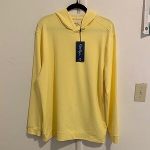 ⚡️Men’s Walter Hagen golf hoodie in pale yellow! NWT